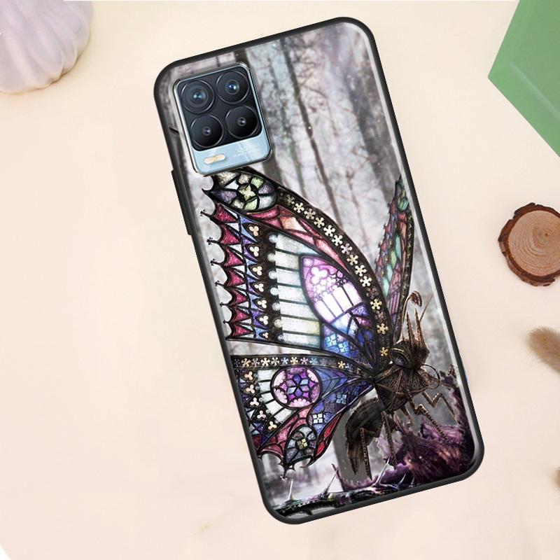 Colorful Butterfly Case For Realme C75 C63 C61 C55 C51 C53 C35 C65 C67 C71 11 12 13 14 15 Pro Plus GT6 GT7 Pro