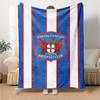 Carlisle United Print Flannel Blanket High Quality Warm Comfortable Cover for All Seasons Perfect for Gifts Home Decor
