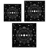 Square Flannelette Tarot Altar Cloth Board Game Pad Astrological Oracles Pad Table Cover Card Mat Divinations Tablecloth