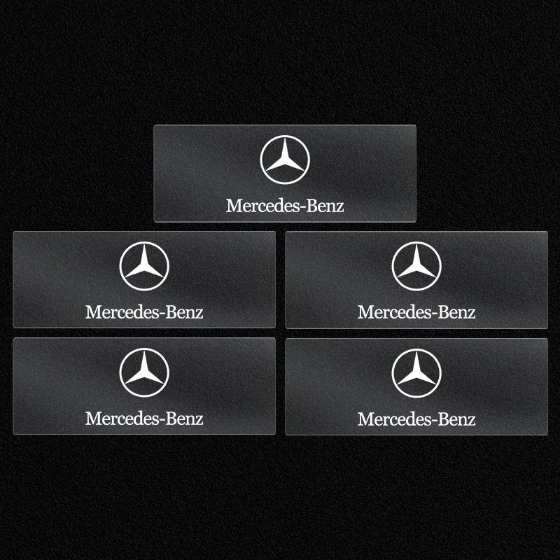 Auto Vordersitz Kopfstützen Abzeichen Aufkleber Auto Seitenfenster Aufkleber für Mercedes Benz AMG W204 W205 W212 W213 W177 W176 W117 X253 W247