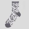 Summer New Style Thin Women's Socks Breathable Ice Silk Flower Crystal Stockings Short Sweat-absorbent Non-slip Cotton Socks Bottom Tube Socks