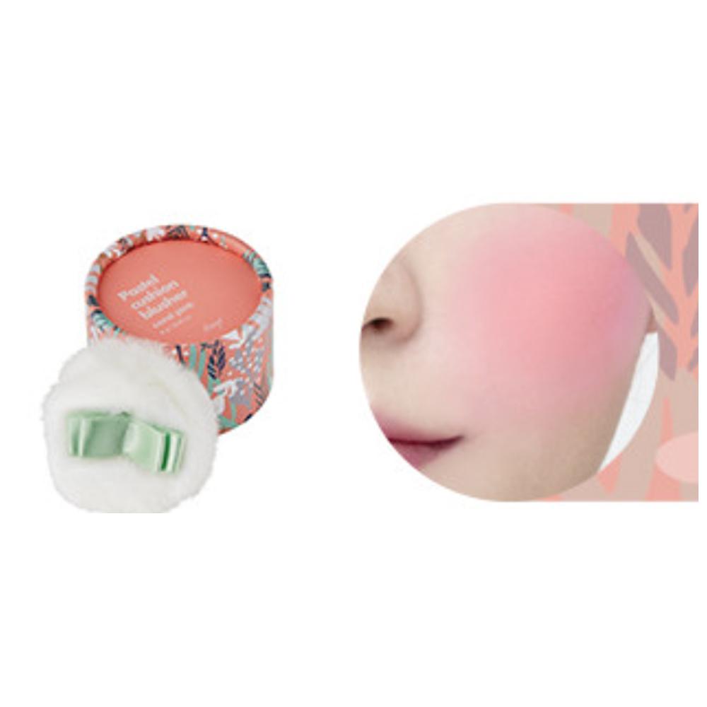 The Face Shop Pastel Cushion Blusher | Korean Soft, Natural-Looking Blush