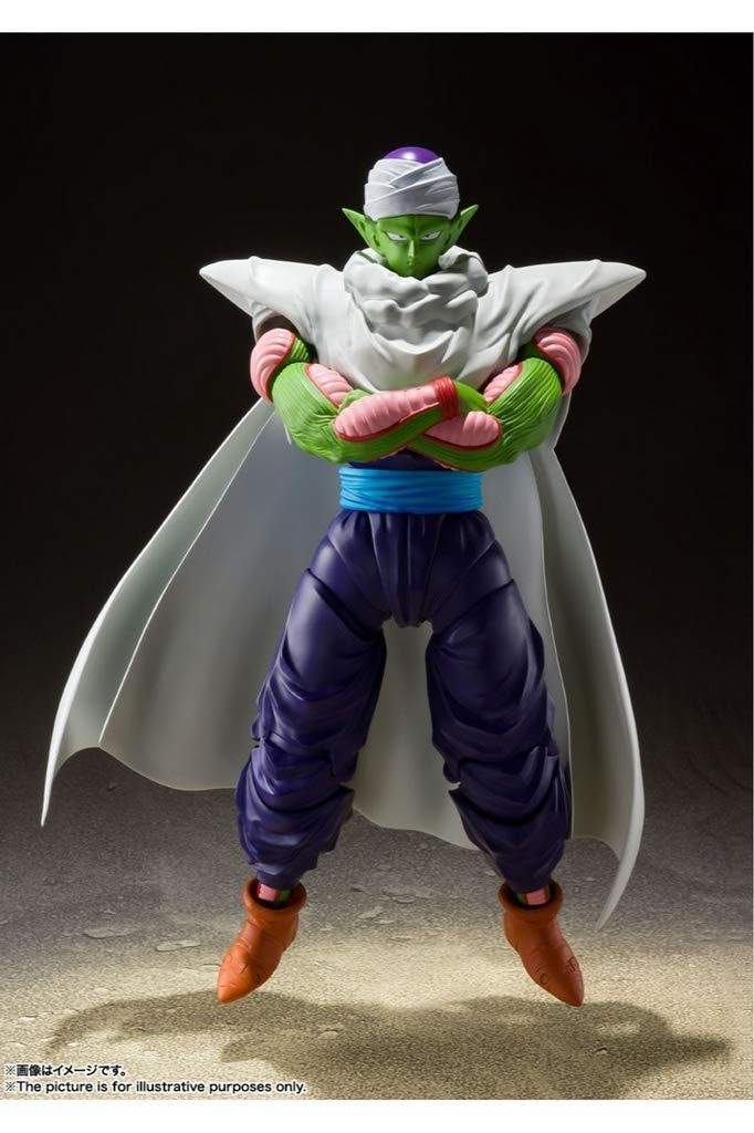 TAMASHII NATIONS Dragon Ball Z Piccolo Den stolte namekianeren 160mm Malt bevegelig figur S.H.Figuarts - - Ca. ABS&PVC