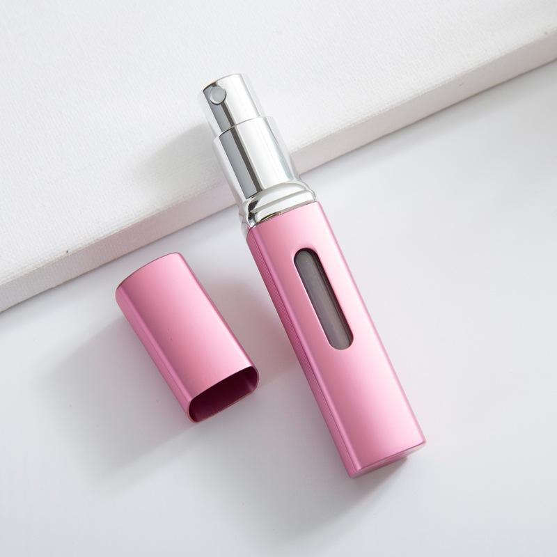 8/10Ml Refillable Perfume Bottle With Spray Scent Pump Portable Travel Empty Cosmetic Containers Mini Spray Atomizer Bottle