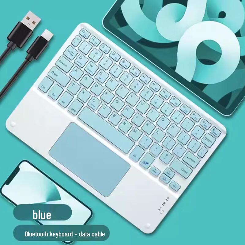 OLOEY Silent Mini Rechargeable Wireless Keyboard and Mouse Combo