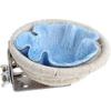 Lovebird And Small Parrot Cage Hatching Nesting Box,4.5 Inches, Comfortable Nest For Small And Medium Sized Parrot, Bird