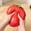 Oversized Soft Strawberry Shaped Stress Relief Ball Novelty Adult Gift Giant Toy for Office Home Decor Relaxation