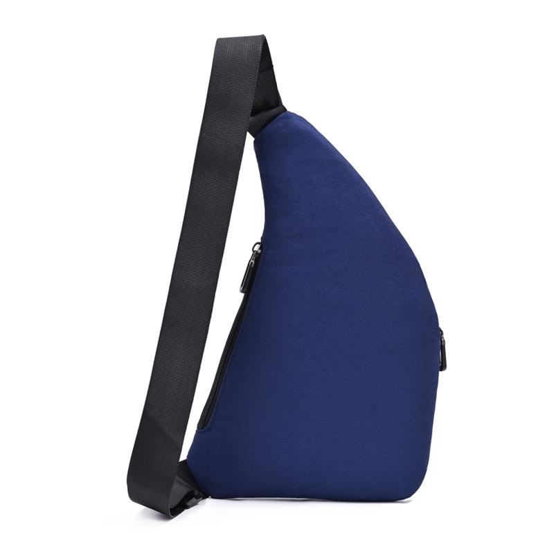 Men's Chest Bag Casual Shoulder Bag Lightweight Oxford Fabric Crossbody Shoulder Bag Stylish Casual Men's Waist Packs Chest Bag