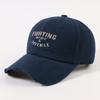 Ladies autumn and winter fashion letter embroidered cap shopping trip student couple sunshade baseball cap