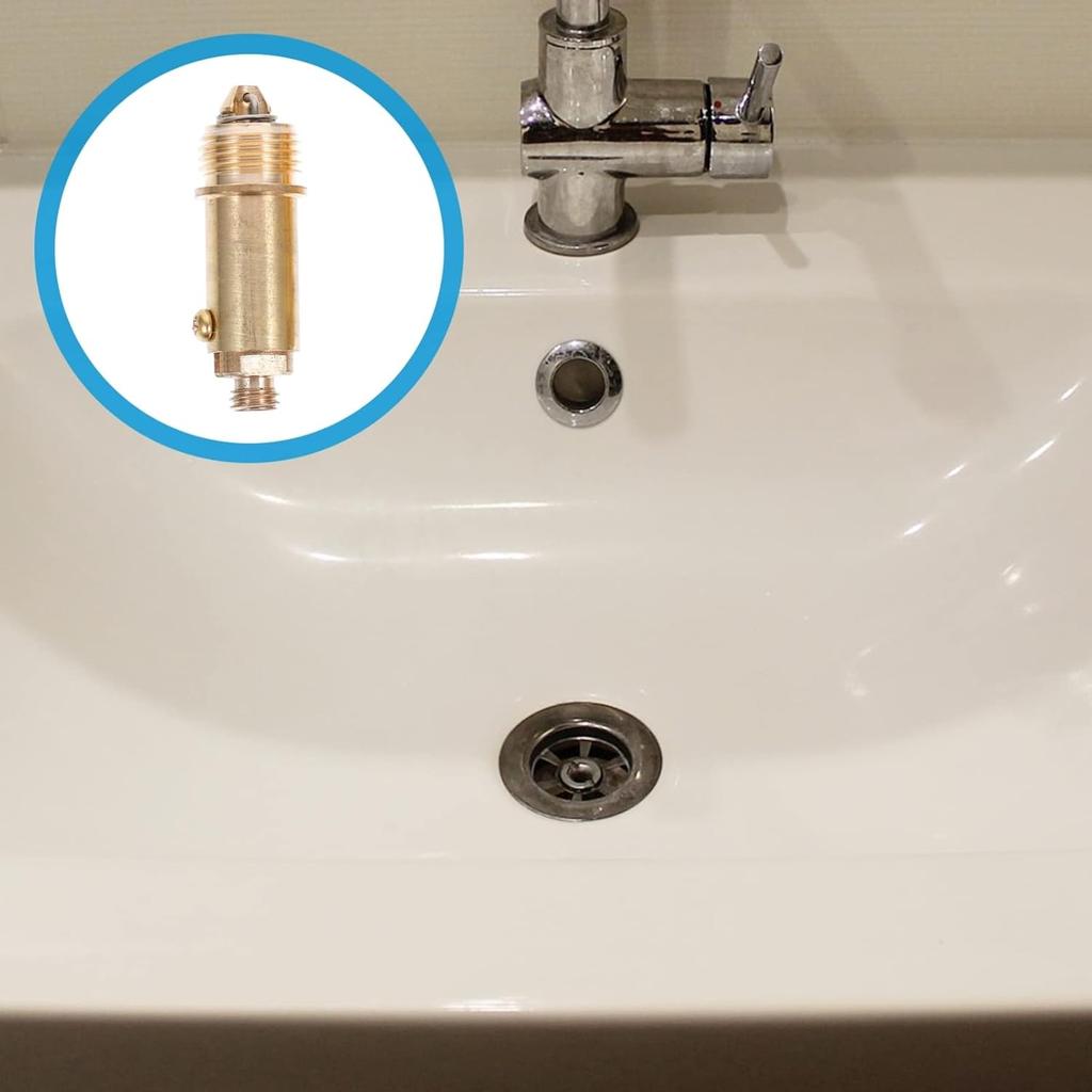 2pcs Brass Pop-up Drain Stopper Bolt Sink Spring Plug Basin Clicker Bolt
