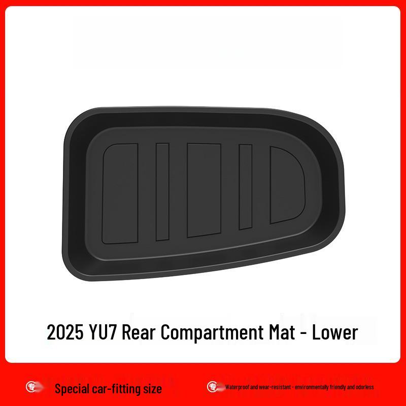 Xiaomi Yu7 TPE Waterproof Car Mats: Foot, Trunk, Backrest, and Side Bag Mats