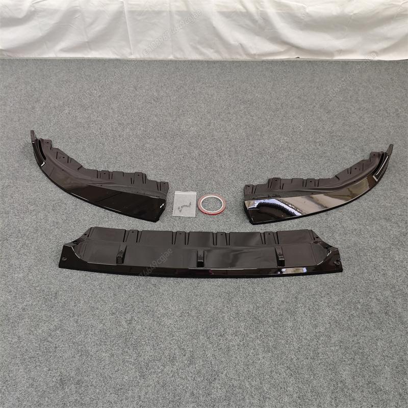 Car Front Bumper Splitter Lip Diffuser For BMW 4 Series G24 G26 420i 430i I4 M50 M-Sport Gran Coupe 4Door 2021-2024 ABS Body Kit