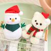 Plush Santa Claus Plush Dolls Christmas Tree Penguin Plush Doll Christmas Stuffed Plush Toys  Kids