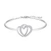 DEAR Interlocking Love Crystal Bracelet for Women 5345478