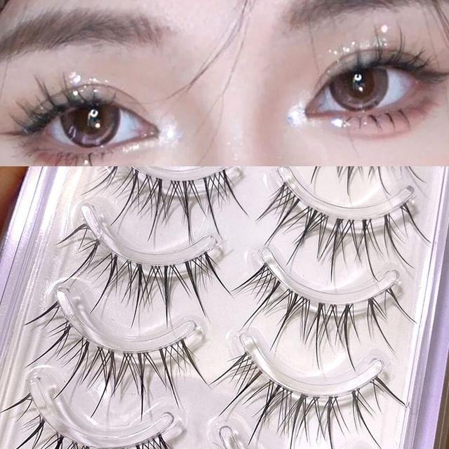 Nreain - False Eyelashes (Various Designs) 01 - M08 - Black - One Size