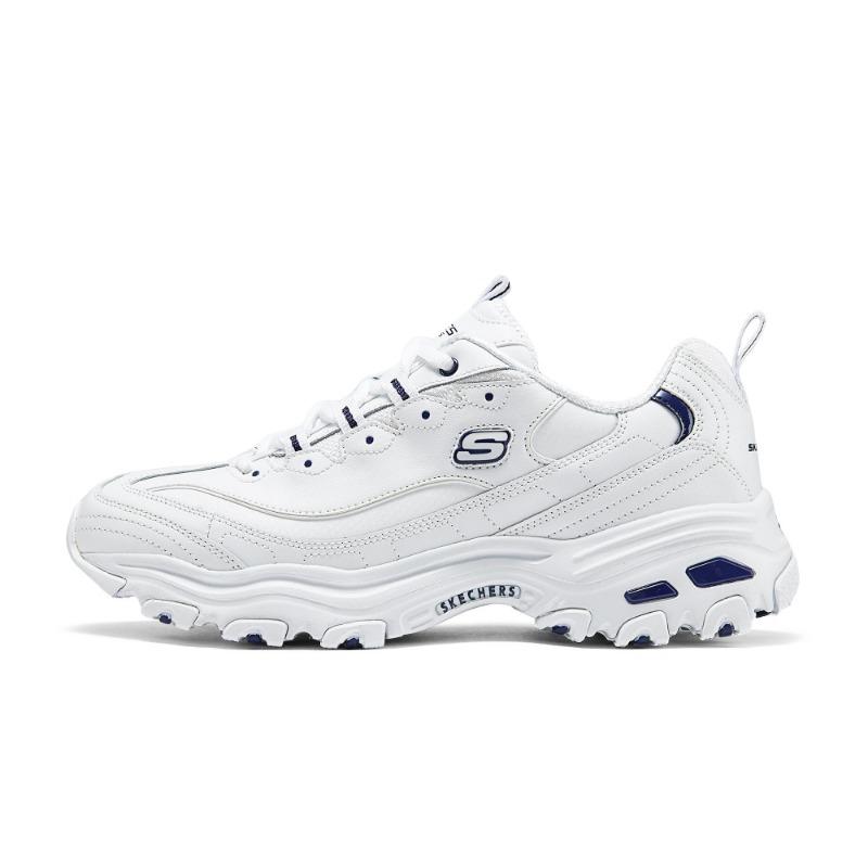Skechers D LITES 1.0 Men Low Top Chunky Sneakers White 52676-WNV 42