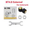 For Android iOS BLE TPMS Car Tire Pressure Sensor Waterproof Internal External Alarm Tire Pressure Sensors Bluetooth 5.0
