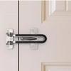 Zinc Zinc Zinc Alloy Sliding Door Catch Thickening Door Hasp Insurance Door Buckle Bedroom