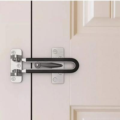 Durable Zinc Alloy Sliding Door Catch Thickening Solid Bolt Door Bolt Mute Anti-rust Door Hasp Kids Room
