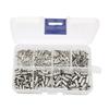 600pcs Wire Connectors Set 0.5-6.0mm² Cable Connectors Set Metal Cable End Ferrules Set with Box for Wire Connection
