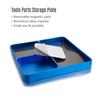 Magnetic Desktop Screws Tools Parts Tray Holder Storage Plate Box Case   for  Metal Parts Screws Sockets   Pins Organization
