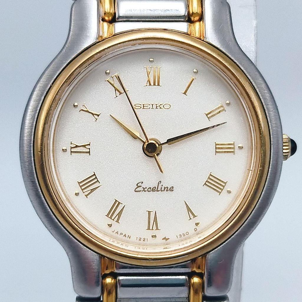 SEIKO Exceline Combi [Working/ Battery Replaced] 1221-0190
