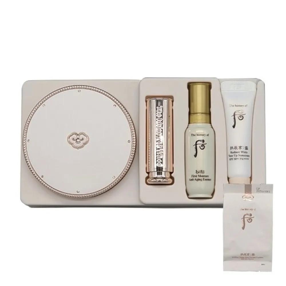 

THE WHOO Gongjinhyang Seol Whitening Tone-Up Sun Cushion Special Set