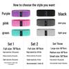 Fitness Yoga Squat & Glute Workout Resistance Band - Cotton Glute Lifting & Shaping Circle