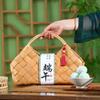 Creative Packaging Gift Basket Wooden Hand-held Basket Storage Supplies Woven Bag  Food