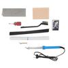 Plastic Welding Repair Kit White Black Plastic Rods Stainless Steel Reinforcing Wire Mesh Sandpaper