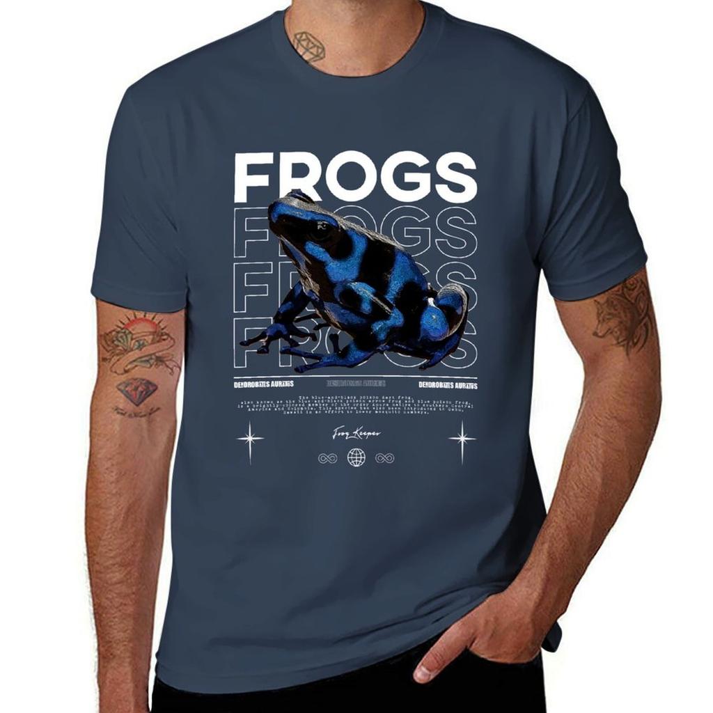 Dendrobatidae Aratus Dart Frog Streetwear Frog Keeper Tshirt Basic Regular Fit Casual Tshirt