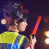 Safety Signal Warning Flash Light 54cm Traffic Signal Warning Light  For Traffic Parking Outdoor