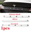 1 stk 3D ABS Logo Tesla Emblemer Bokstaver Bil Bagasjerom Merke Bakre Bokstavmerke Galvanisert For MODEL 3 MODEL S X Modifiserte tilbehør