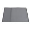 2 In 1 Silicone Coffee Mat Coffee Bar Mat with Dish Drying Mat for Kitchen Countertops Coffee Bar Ac