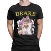 Men's T-Shirt Drizzy Drake Retro Graphic Leisure Cotton Tee Shirt Short Sleeve T Shirt Round Collar Clothing Summer