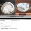 Měsíční lampa Stropní lampa Planetová lampa Konkávní polokoule Dekorace měsíční lampy