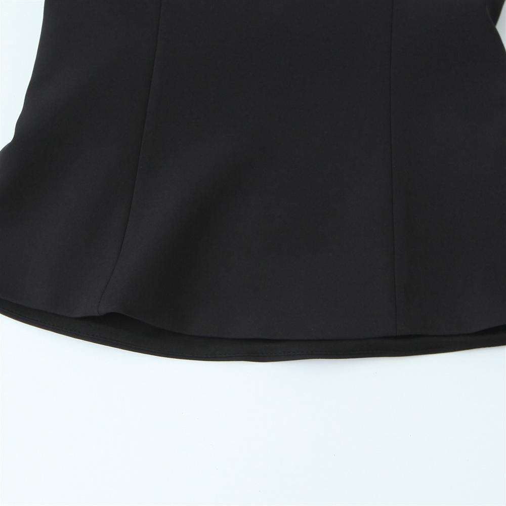 Spring 2025 Women's Sweet & Simple Top with Bow and Hollow-Out Details