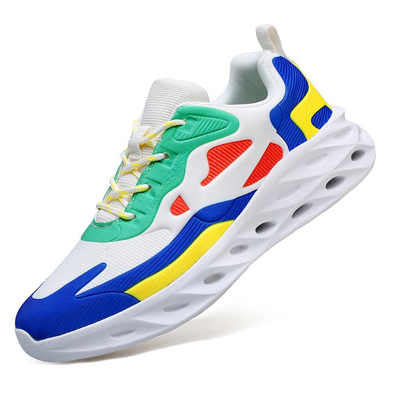 Herrenschuhe Farbabstimmung Klingen Schuhe Student Farbabstimmung Laufschuhe Weiche Sohle Sportschuhe Partnerschuhe