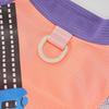 Mesh Dog T-Shirt Breathable Pet Clothes Contrasting Color Dog Shirt Summer Cool Dog Outfit with D-Ring for Small Dogs Puppies