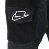NIKE Bore Switching Batting long pants S black quilting Men's Used