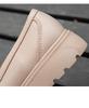 Women's Classic Waterproof Non-Slip Loafers: Thick Sole, Wear-Resistant, British & Korean Style Rain Shoes for Students