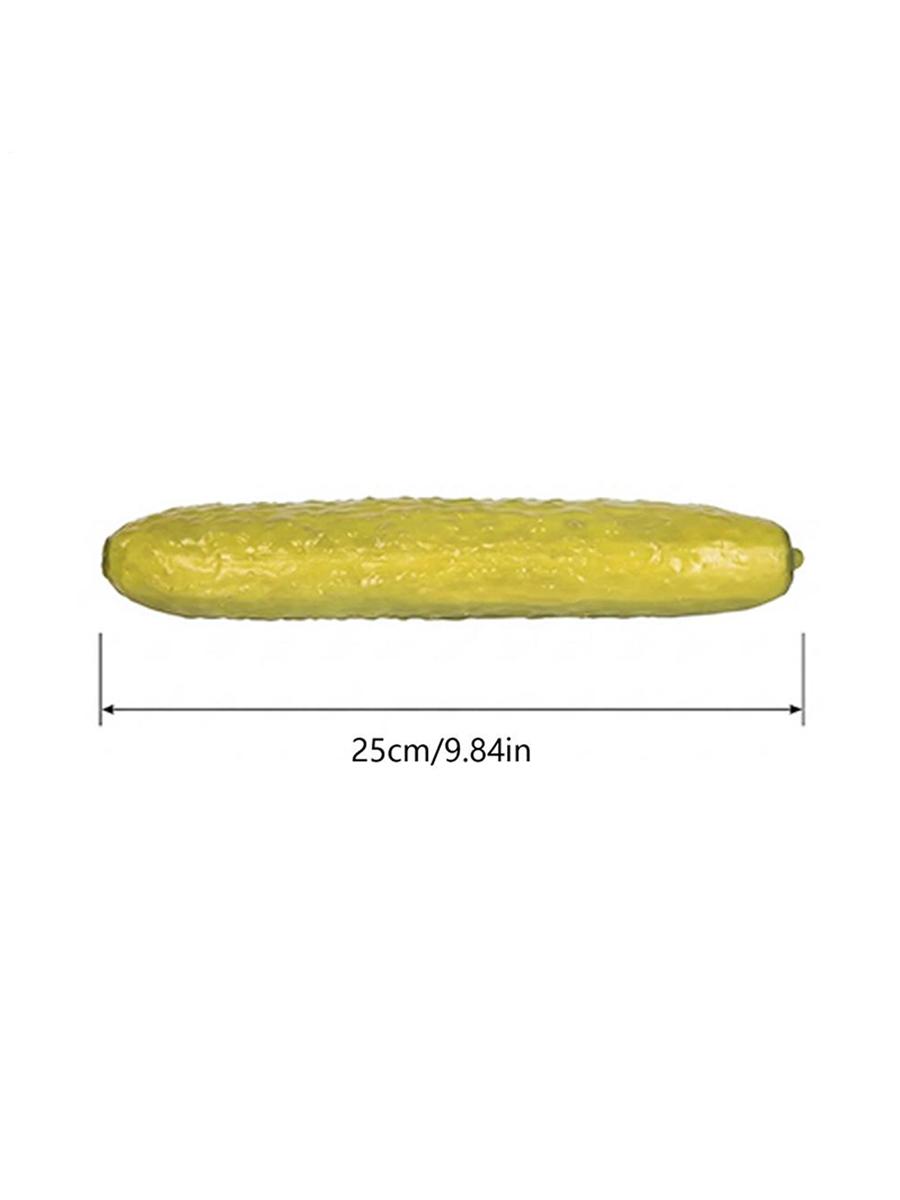 Pickled Cucumber Pinch Fun Soft Cucumber Sensory Squeezing Toy Slow Rebound Cheese Squishy Cucumber Toy Stress Ball Home Decor