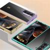 Plating Phone Case For Samsung Galaxy Z Fold 6 5 5G Special Edition SE W25 SM-F958N Hard PC Clear Camera Protect Back Cover