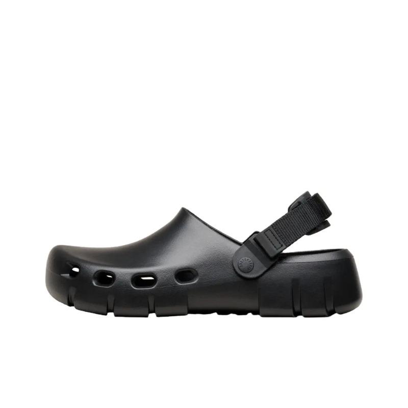 Birkenstock Birki Flow EVA Stylish Versatile Clogs Black Regular Fit Unisex 1031365 36