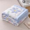Bedroom Bedding Cover 150x200CM Comforter Washable Soft Comfortable Summer Quilt Printed Thin Wadding Blanket