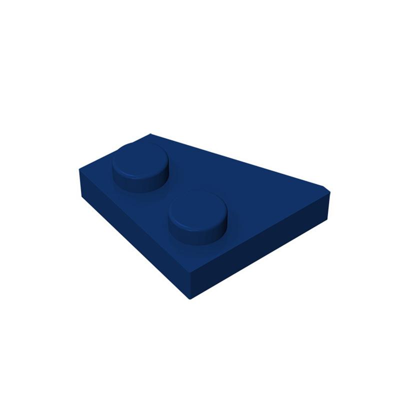 20PCS MOC compatibili assemblano particelle 24307 piastra one cuneo 2x2 blocchi di costruzione destra giocattoli di ricambio educa