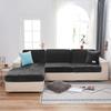 Velvet Fabric Sofa Pillow Slip For Family Room Unicolor Snuggly Couch Flexible Cover Flexible Spandex Flexible Cover Couch Flexible Cover Elastic