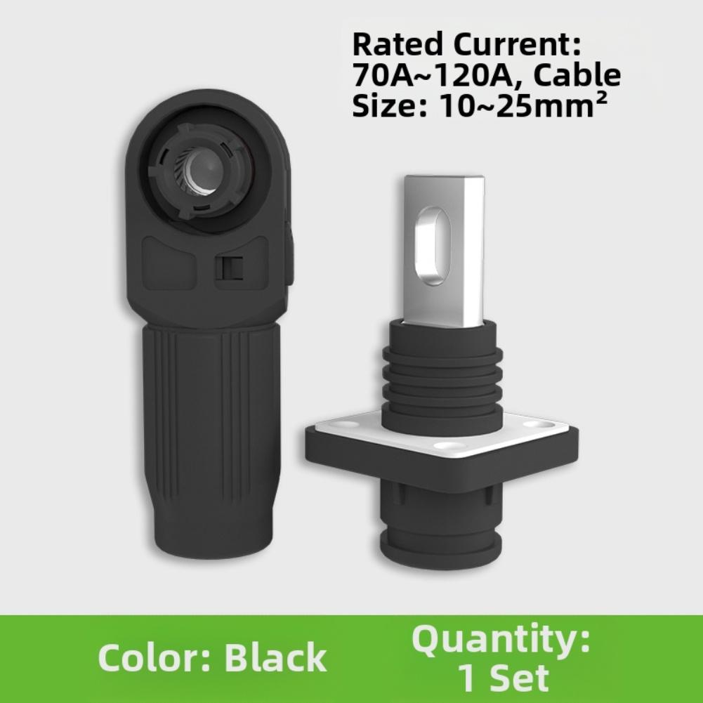 70A 120A Energy Storage Connector with Flame Retardant Material and Waterproof for Design for Reliable Power Transfer Systems
