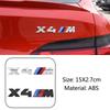 3D Metal Car Sticker ABS Emblem Badge Decoration For BMW M Power Performance E90 E91 E92 E93 X1 X3 X5 X6 M3 M5 F18 E63 Accessory BC3