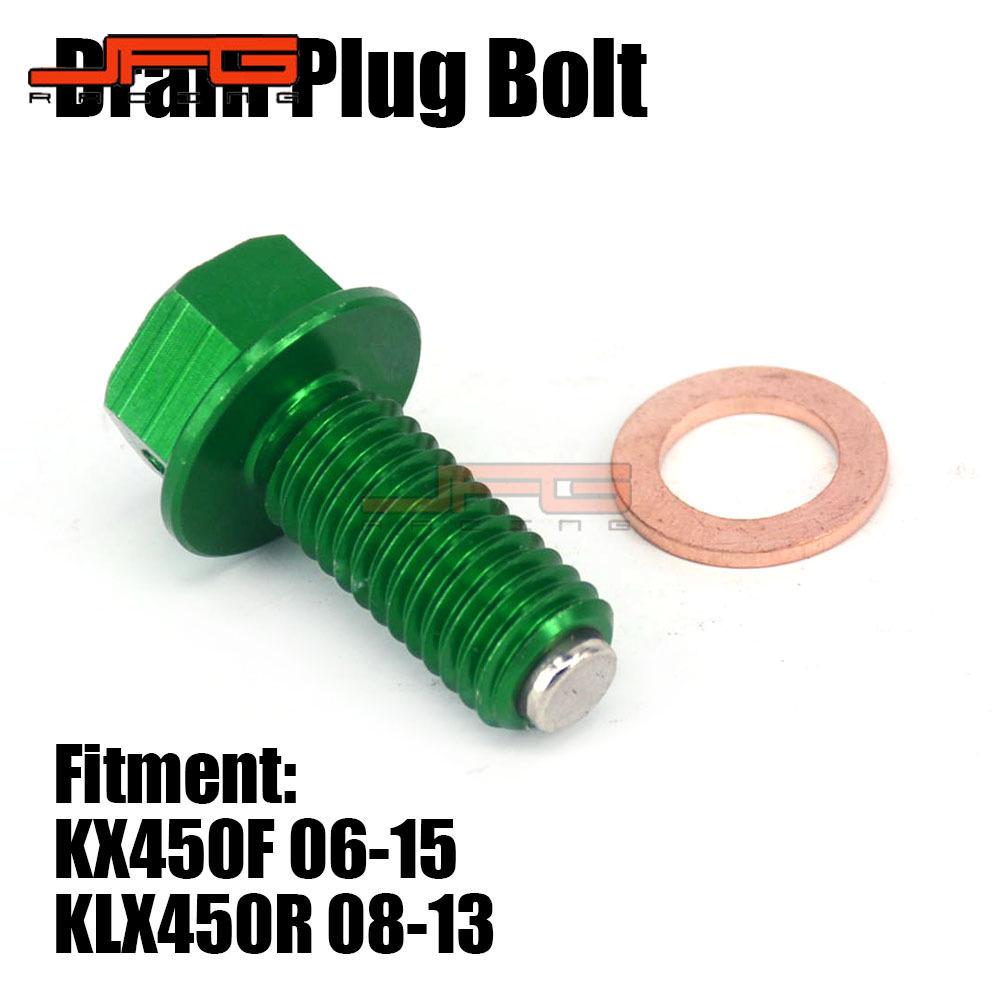 

KX65/KX85/KX100/KX500 Внедорожный мотоцикл Короткий винт слива масла 20x20x25